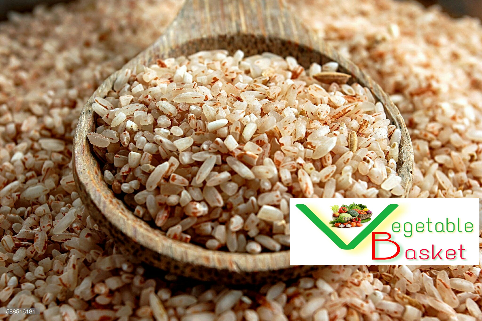 Brown rice (traditional) Mupunga Vegetable Basket Harare Zimbabwe